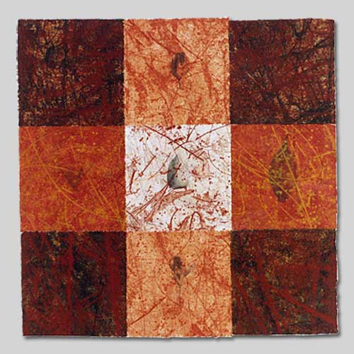 Composition carrée 2001 - XXVII / 30cmx30cm / eau-forte
