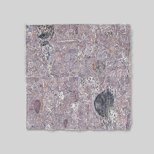 Illusion infinie 2004 - Carré I / 24,3cm x 24,2cm / eau-forte carborundum sur bois