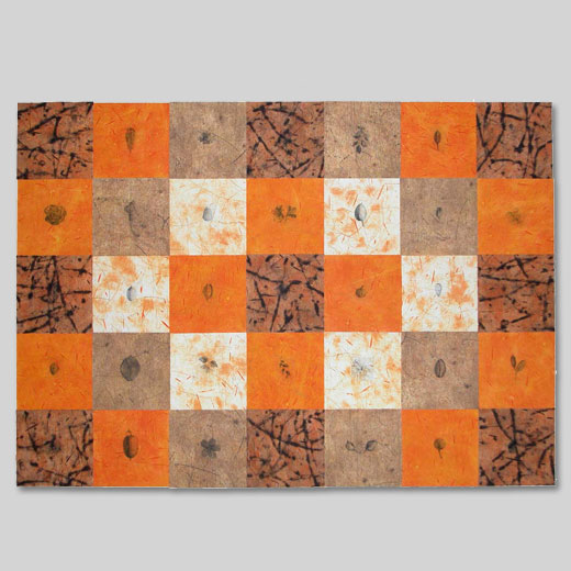 Simultanéité-Les Végétaux renaissent - 2005 - L I 90,5cmx126,5cm