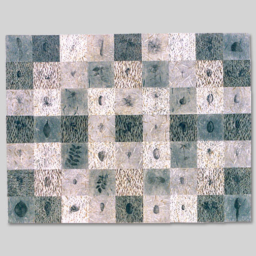 Simultanéité-Les Végétaux renaissent - 2002 - 70cmx90cm