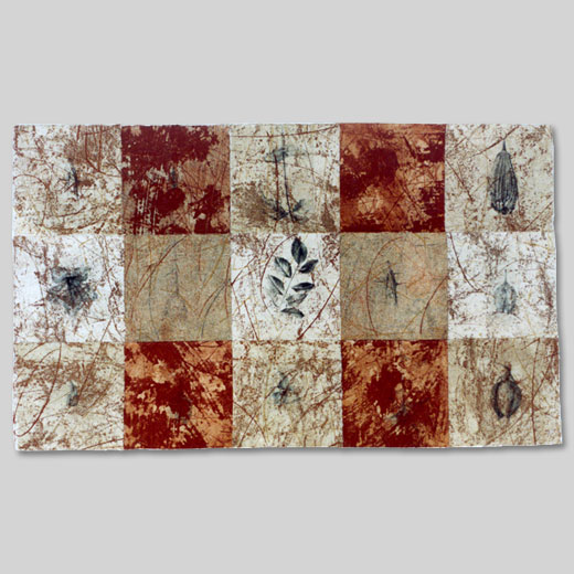Simultanéité-Les Végétaux renaissent - 2001 - S V 27cmx44cm