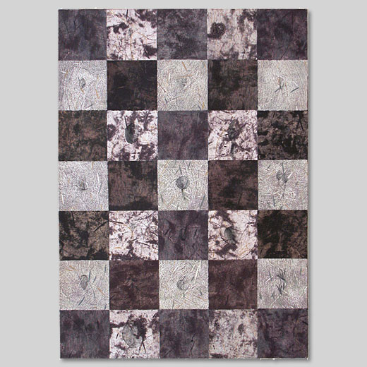 Simultanéité-Les Végétaux renaissent - 2002 - M I 119,7cmx93,1cm