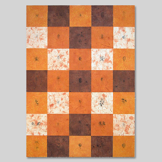 Simultanéité-Les Végétaux renaissent - 2002 - L II 126,5cmx90,5cm