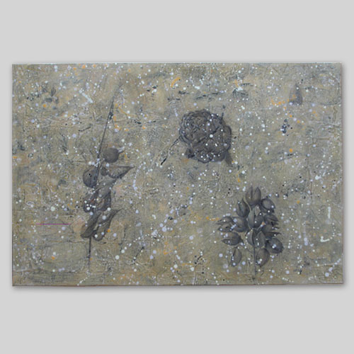Forêt de la mémoire II - 2005 / 51,5 cm X 77 cm / acrylique sur papier